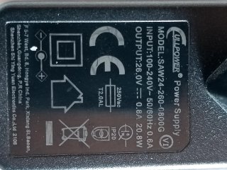 Cargador de escoba aspirador Hoover