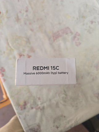 Redmi 15C 128GB Azul/Negro