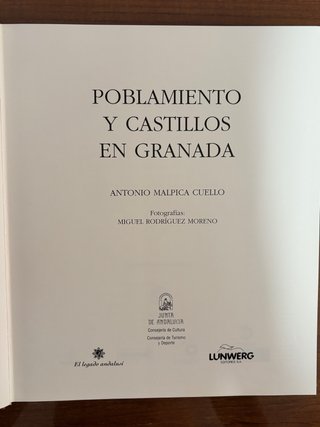Poblamiento y castillos de Granada