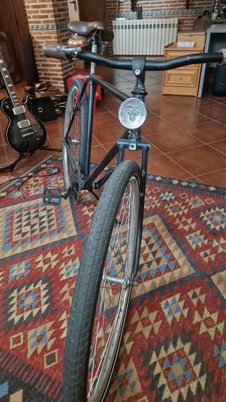 Bicicleta Custom Negra