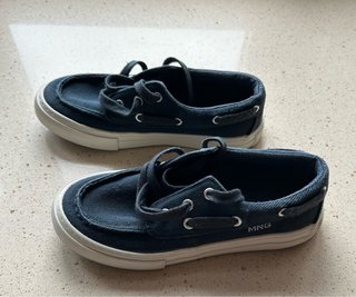 Nauticos Mango niño azul, talla 32