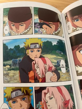 Naruto Shippuden Anime Comic Vínculos