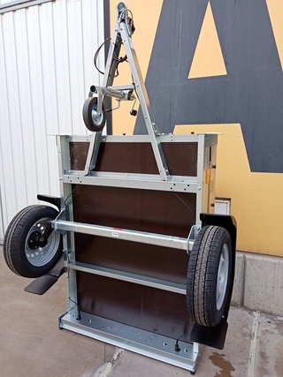 NUEVO: Remolque galvanizado 750 kg