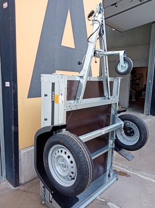 NUEVO: Remolque galvanizado 750 kg