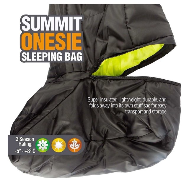 Saco de dormir SUMMIT Talla Única Negro - miniatura 3