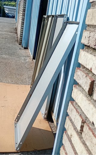 13 bandejas metálicas para estanterías