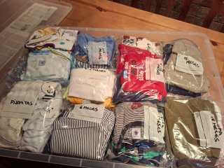 Lote Ropa Bebé por Tallas