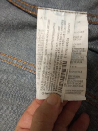 Cazadora Vaquera Pull&Bear Azul Talla L