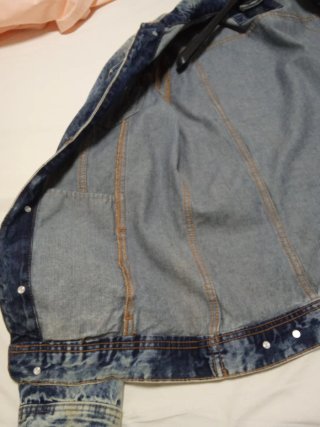 Cazadora Vaquera Pull&Bear Azul Talla L