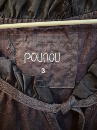 Vestido POU NOU negro talla 3