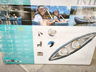 Canoa hinchable Intex Wyoming C2 2 plazas