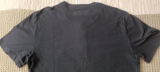Camiseta henley Abercrombie Fitch azul marino tM