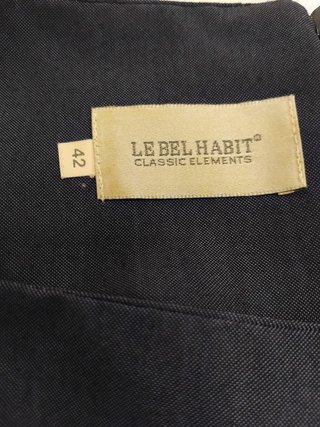 Vestido corto Le Bel Habit negro