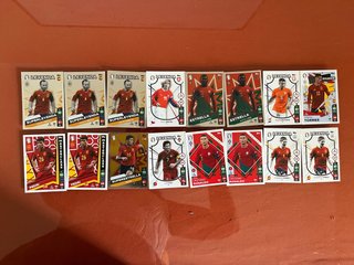 Lote Cartas Topps Euro 2024