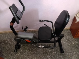 Bicicleta Estática Reclinada