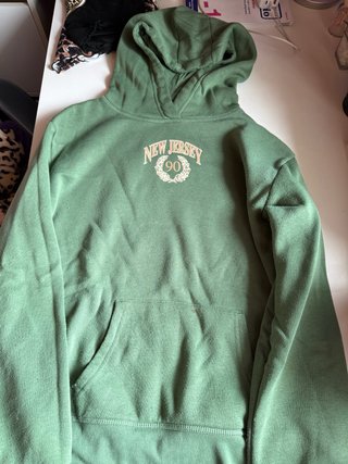 Sudadera New Jersey verde
