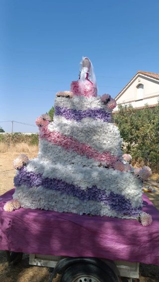 Carroza tarta de boda