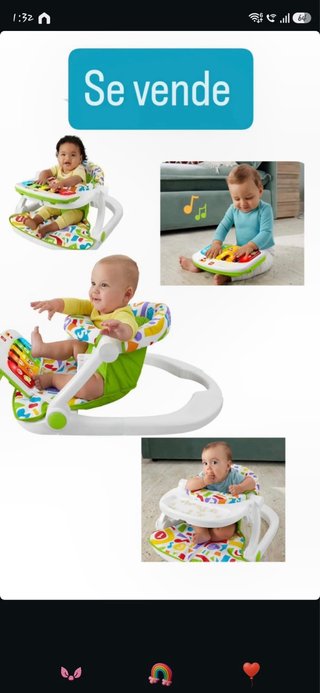 Trona plegable (todo parck) por 150€