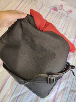 Bolso Jane Carrito Negro y Rojo