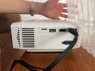 Proyector Apeman LC350 Blanco y Negro