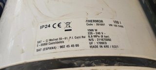 Termo Eléctrico Thermor 100L