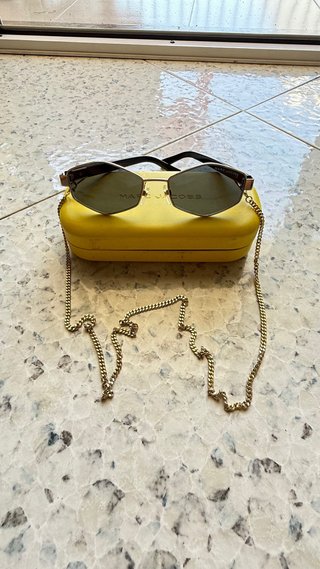 Occhiali da sole Marc Jacobs oro e neri