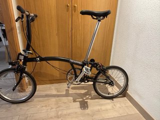 Bicicleta Brompton casi nueva