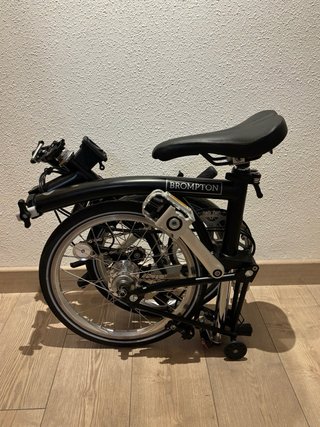 Bicicleta Brompton casi nueva
