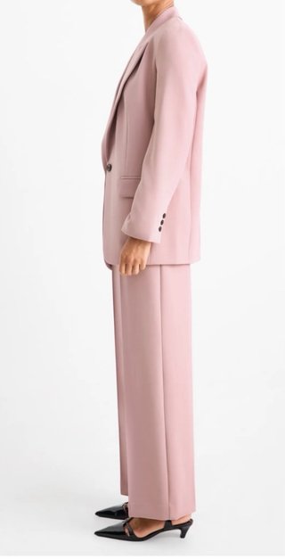 Pantalón de vestir corte recto T.48