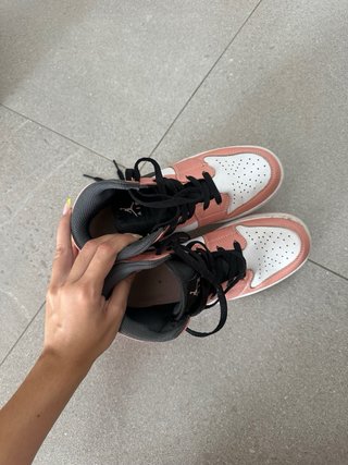 Jordan Zapatillas Rosa y Blanco Talla 38