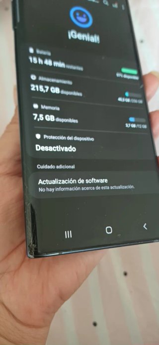 Samsung Galaxy Note 10 Plus Negro