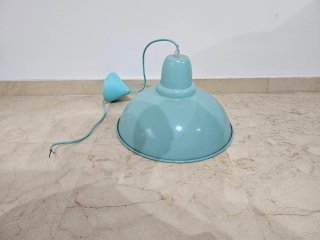 Lámpara colgante turquesa IKEA Skurup