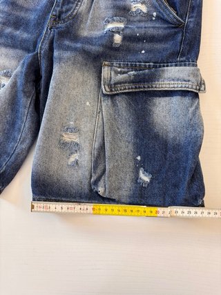 Jorts / jeans estivi blu Unico taglia M