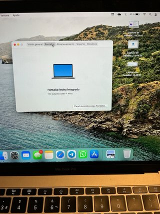 MacBook Pro 2016 Plata