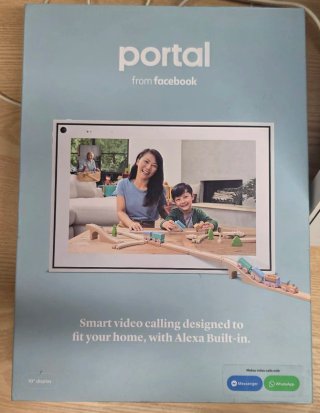 Pantalla Facebook Portal 10 Blanca