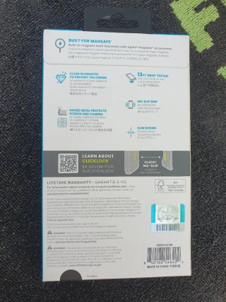 Cover Speck Presidio Perfect-Clear Iphone 17 pro