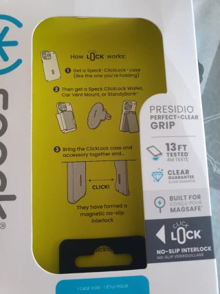 Cover Speck Presidio Perfect-Clear Iphone 17 pro
