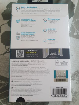 Cover Speck Presidio Perfect-Clear Iphone 17 pro