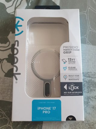 Cover Speck Presidio Perfect-Clear Iphone 17 pro