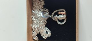 Colgante charm Madre Hija Plata 925 tipo Pandora