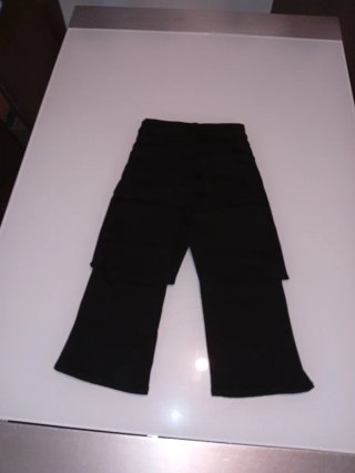 Pantalón ancho H&M negro
