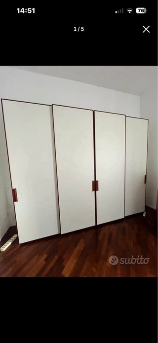 Armadio Tisettanta 4 ante scorrevoli
