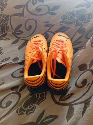 Botas de fútbol Puma Naranja multi tacos