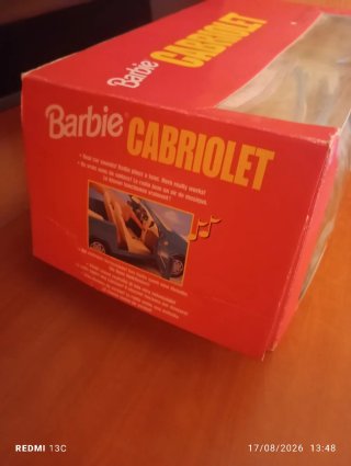 Barbie Cabriolet Auto Giocattolo 1998 (Vedi Foto)
