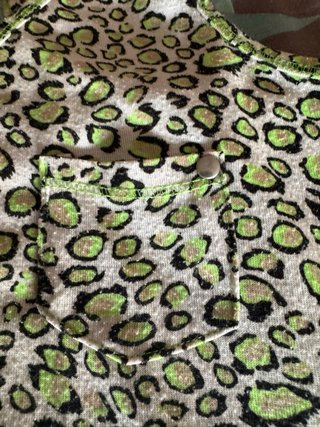 Camiseta tirantes estampado leopardo