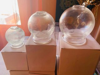 Set de Cupping de vidrio, para acupuntura