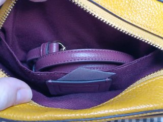 Bolso Coach Mostaza Vintage Carruaje