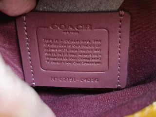 Bolso Coach Mostaza Vintage Carruaje