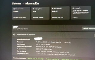 HP Victus Laptop 16-e0xxx Azul marino/plateado