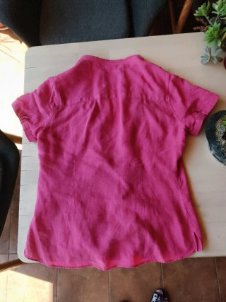Camisa rosa Massimo Dutti